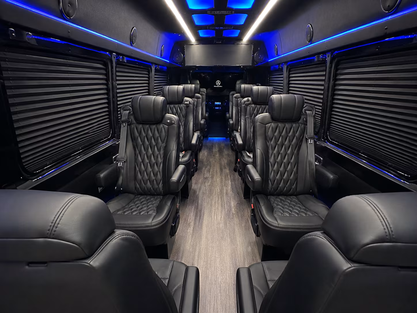 12 passenger sprinter van interior