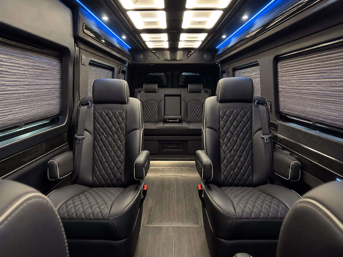 18 passenger sprinter van inside
