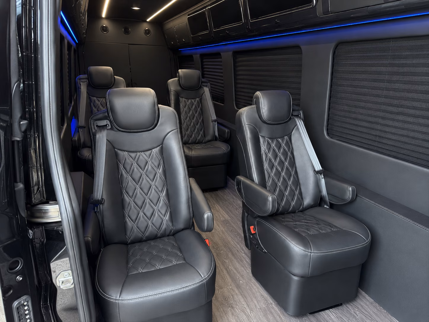 20 passenger sprinter van interior