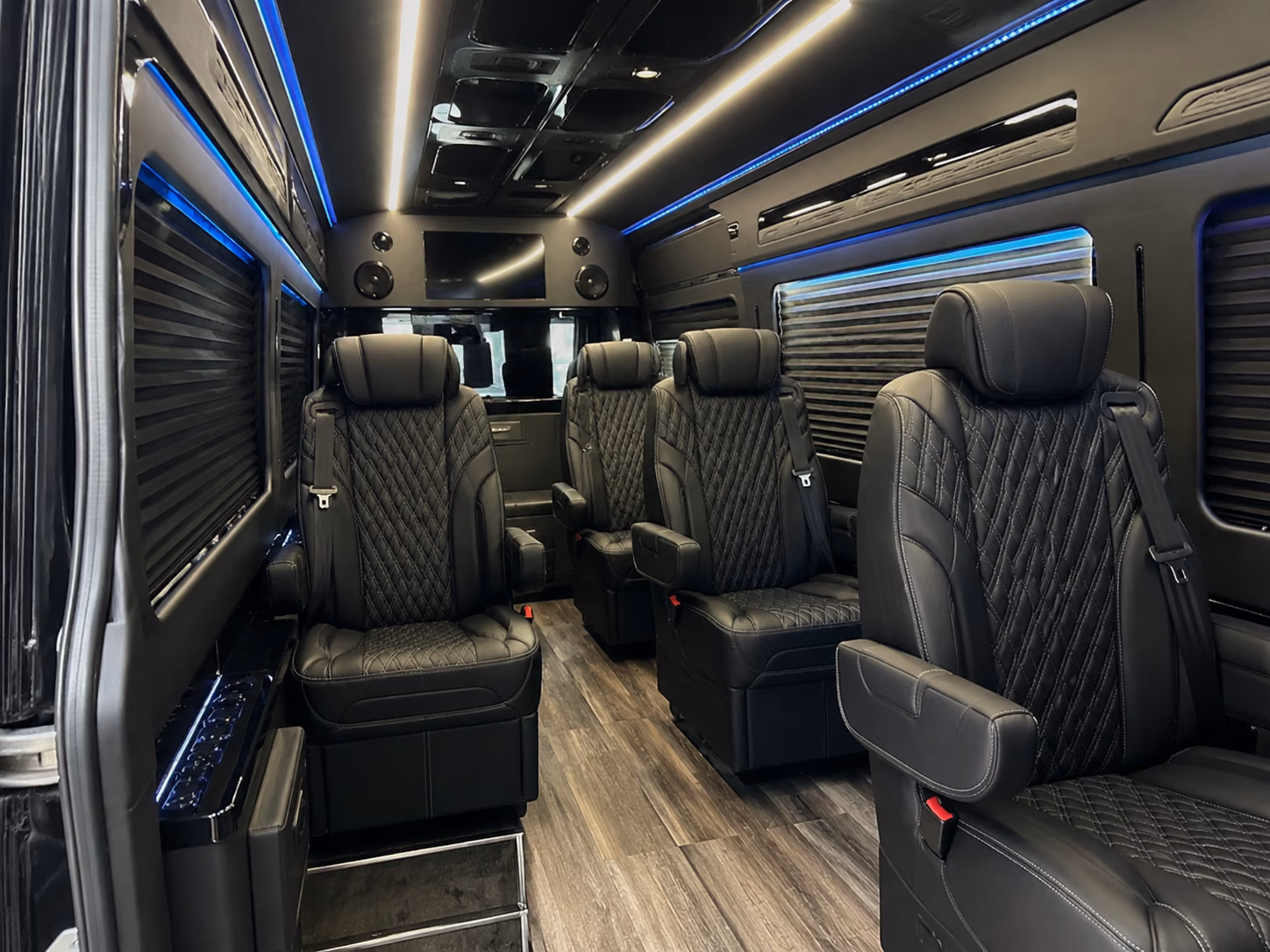 8 passenger sprinter van inside