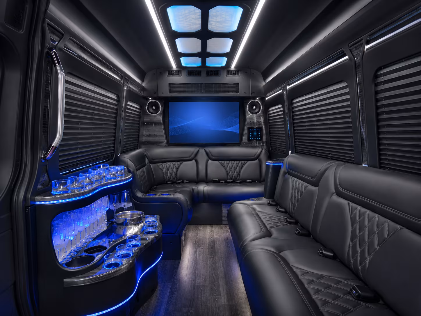 antioch sprinter limousine inside