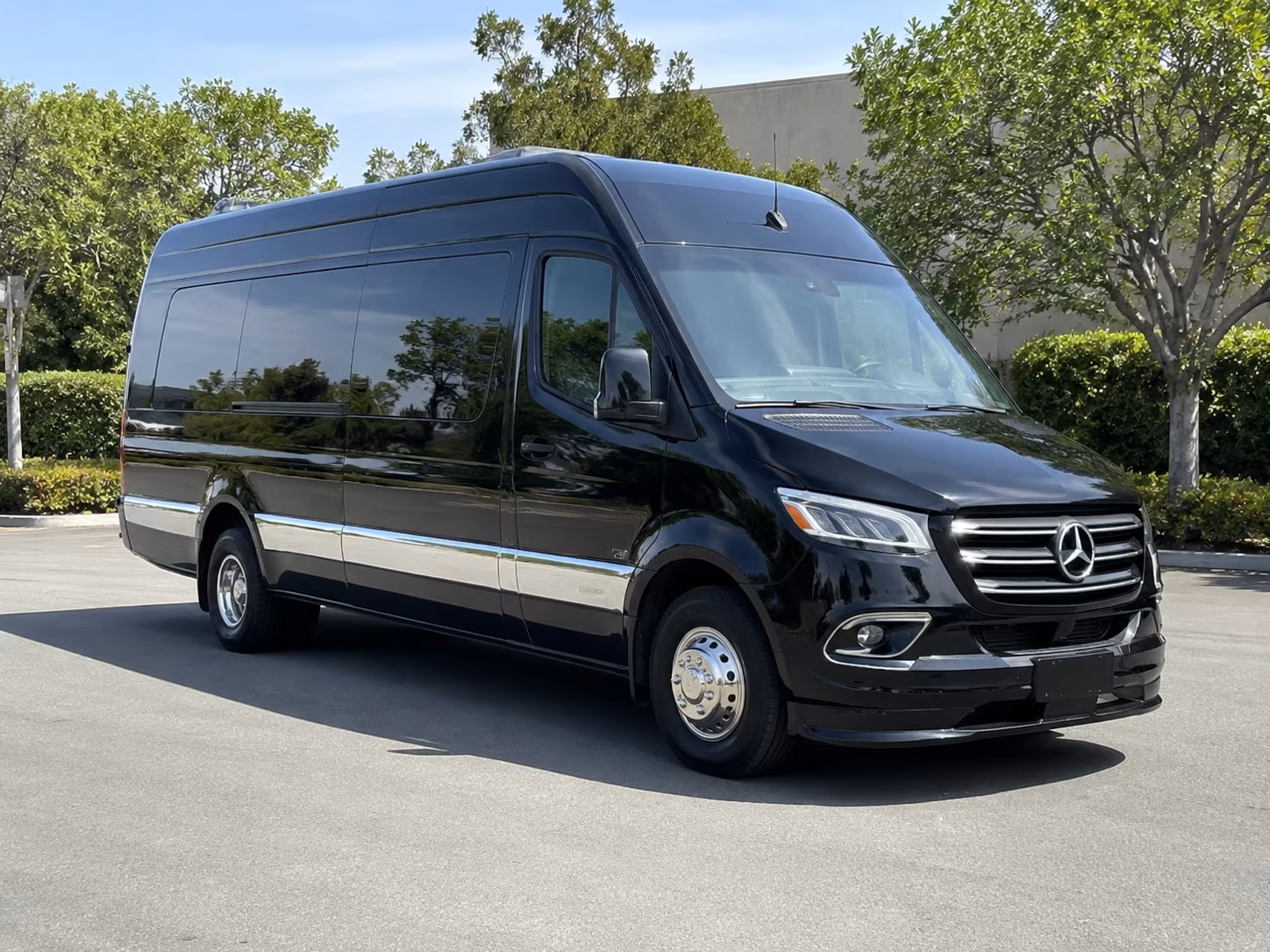 antioch wedding sprinter van rental